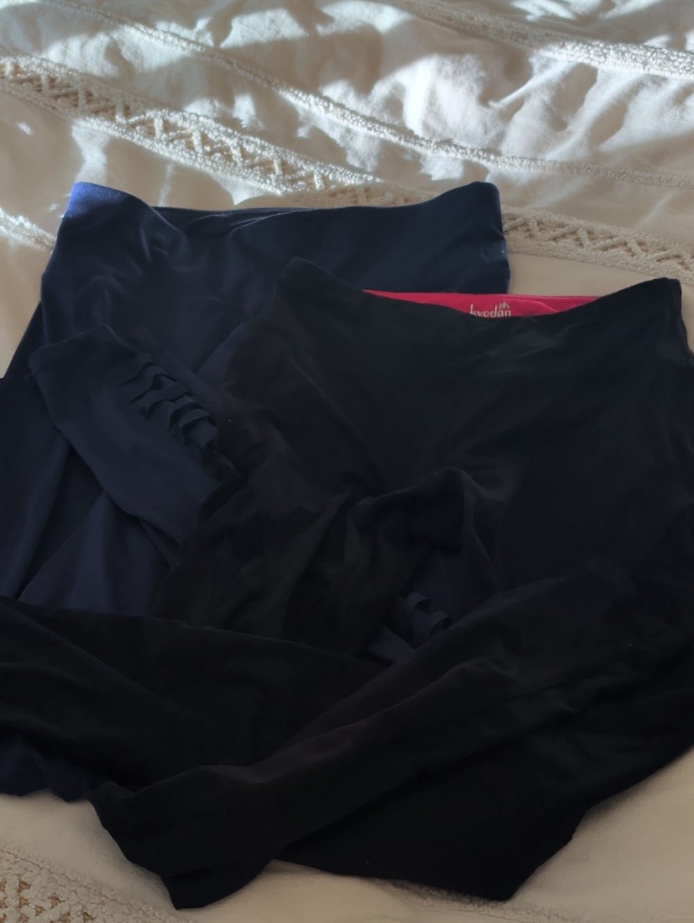 two pairs of joggers